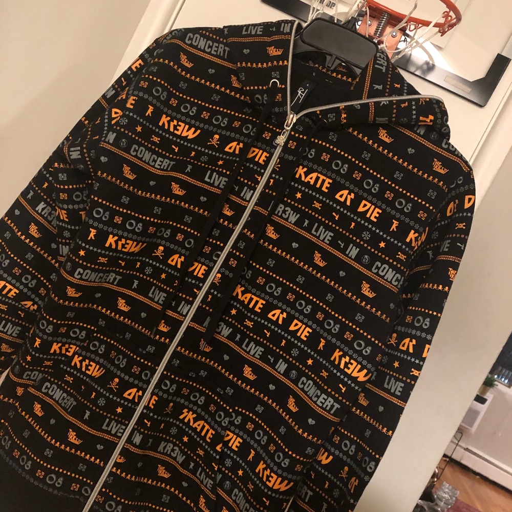 The Krew Skate or Die zip up